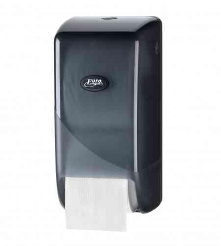 Pearl Black toiletpapier dispenser, doprollen