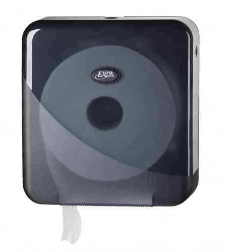 Pearl Black toiletpapier dispenser, mini jumbo