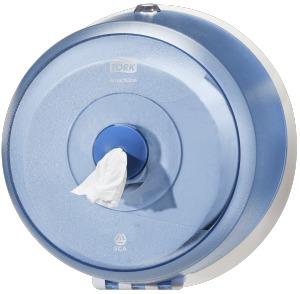 Tork SmartOne Mini toiletpapier dispenser blauw