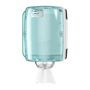 Tork Performance centerfeed dispenser turquoise/wit