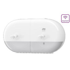 Tork Elevation SmartOne mini twin toiletpapier dispenser wit