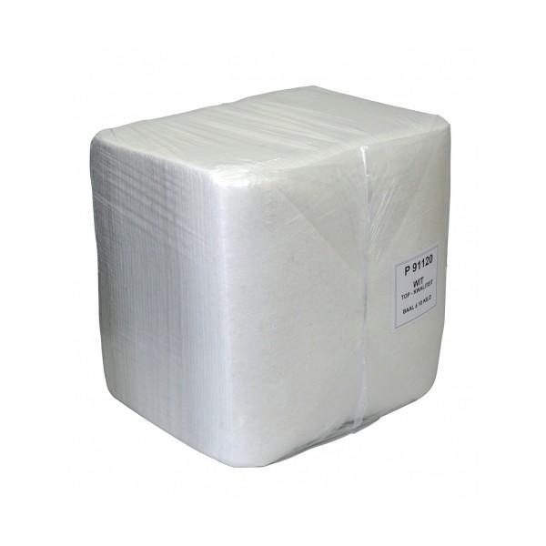 Wegwerpdoek wit A-kwaliteit baal 10 kg