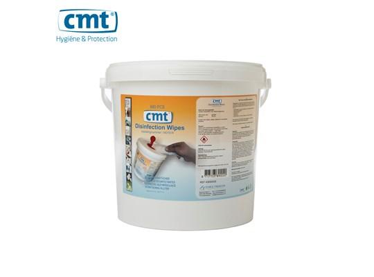 CMT desinfectie wipes wit 680 wipes, 2 emmers