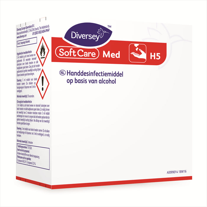 Soft Care MED H5 handdesinfectiemiddel, 6 x 800 ml