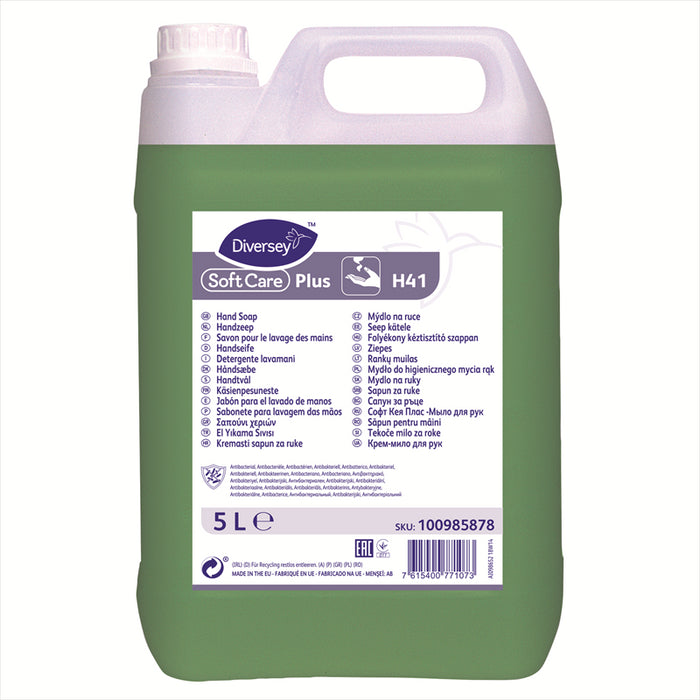 Soft Care Plus H400 desinfectie handzeep - 2 x 5 liter