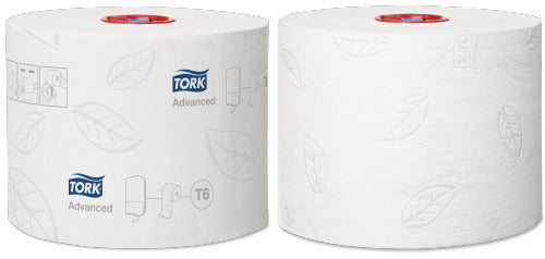 Tork Advanced toiletpapier compact 2-lgs 100 mtr - 27 rollen
