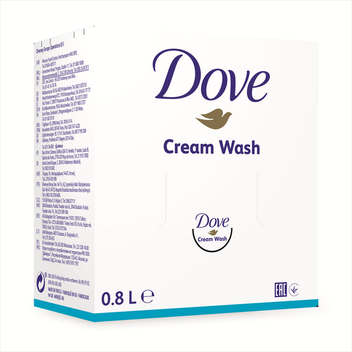 Soft Care Dove Cream Wash H2, 6 x 800 ml