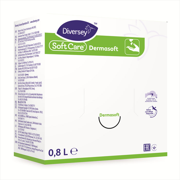 Soft Care Dermasoft H9 handcreme, 6 x 800 ml