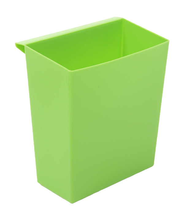 Inzetbakje Groen voor vierkant tapse papierbak