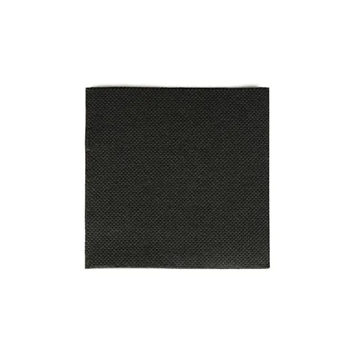 Servet PTP 2-lgs 40 x 40 cm 1/8 zwart - 1200 stuks