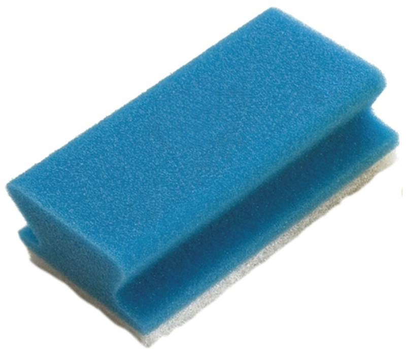 Taski schuurspons met grip blauw, 10 stuks