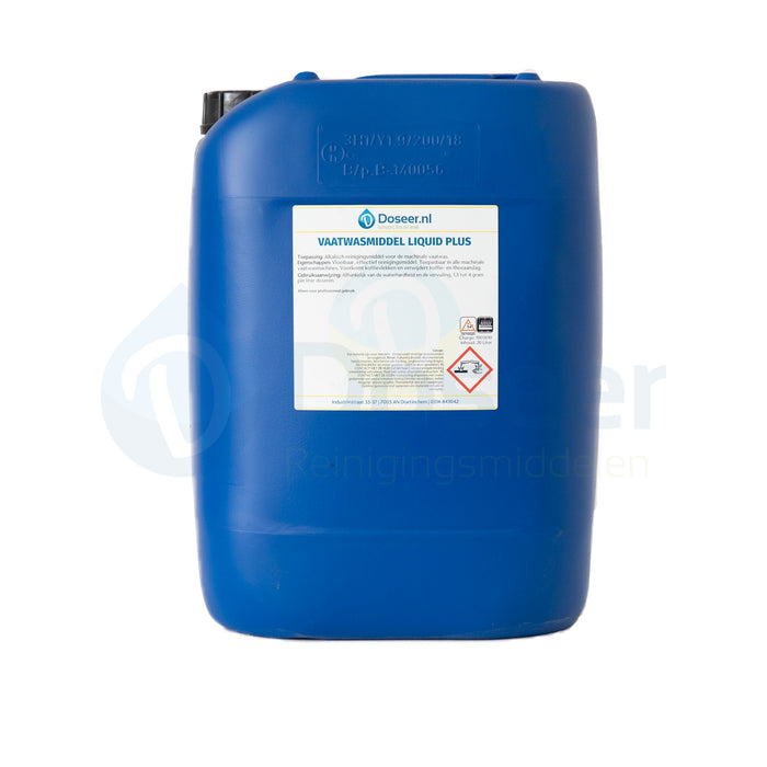 Doseer.nl vaatwasmiddel liquid PLUS - can 10 liter